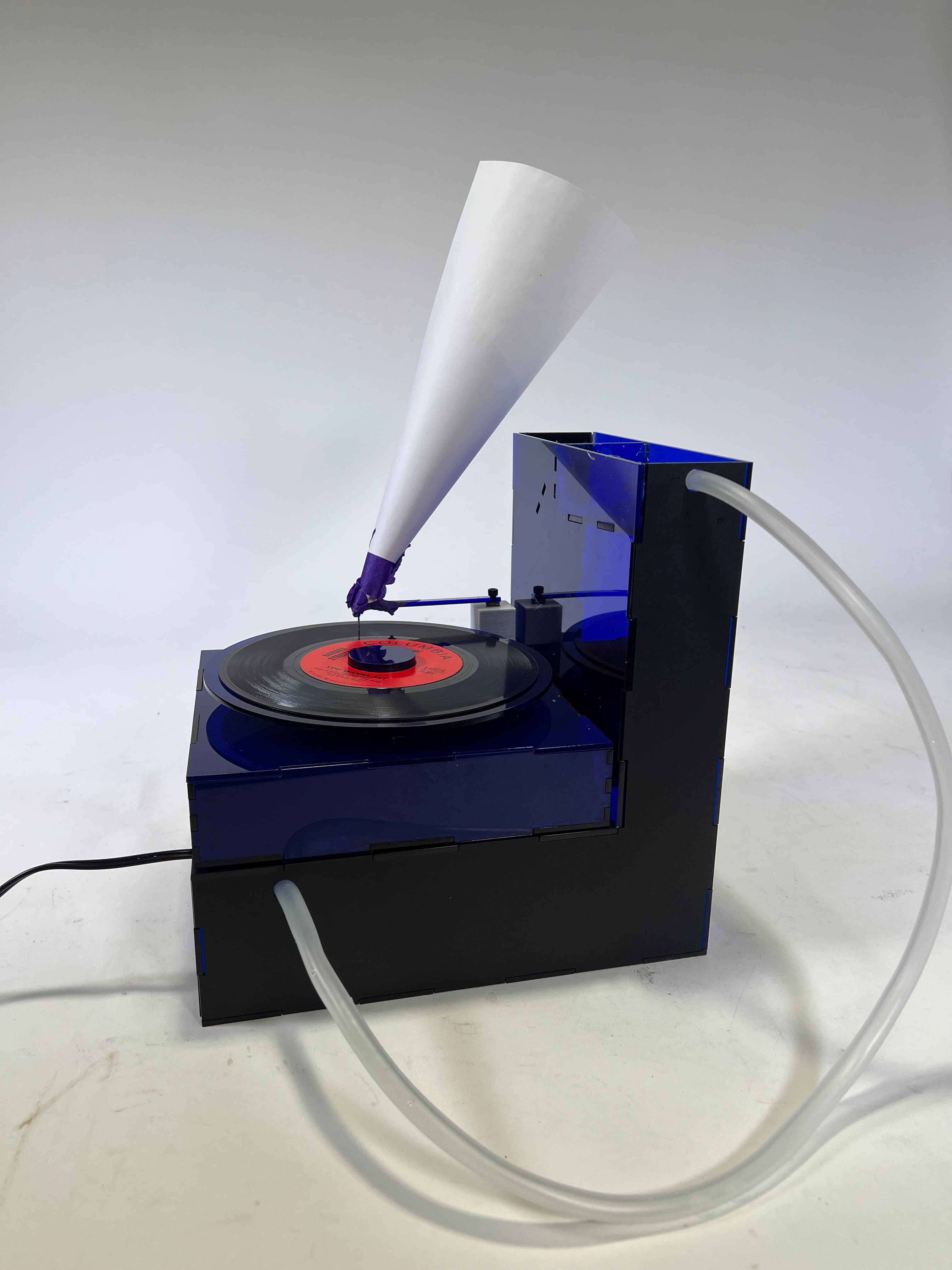 Gravity Powered Record Player - Main
