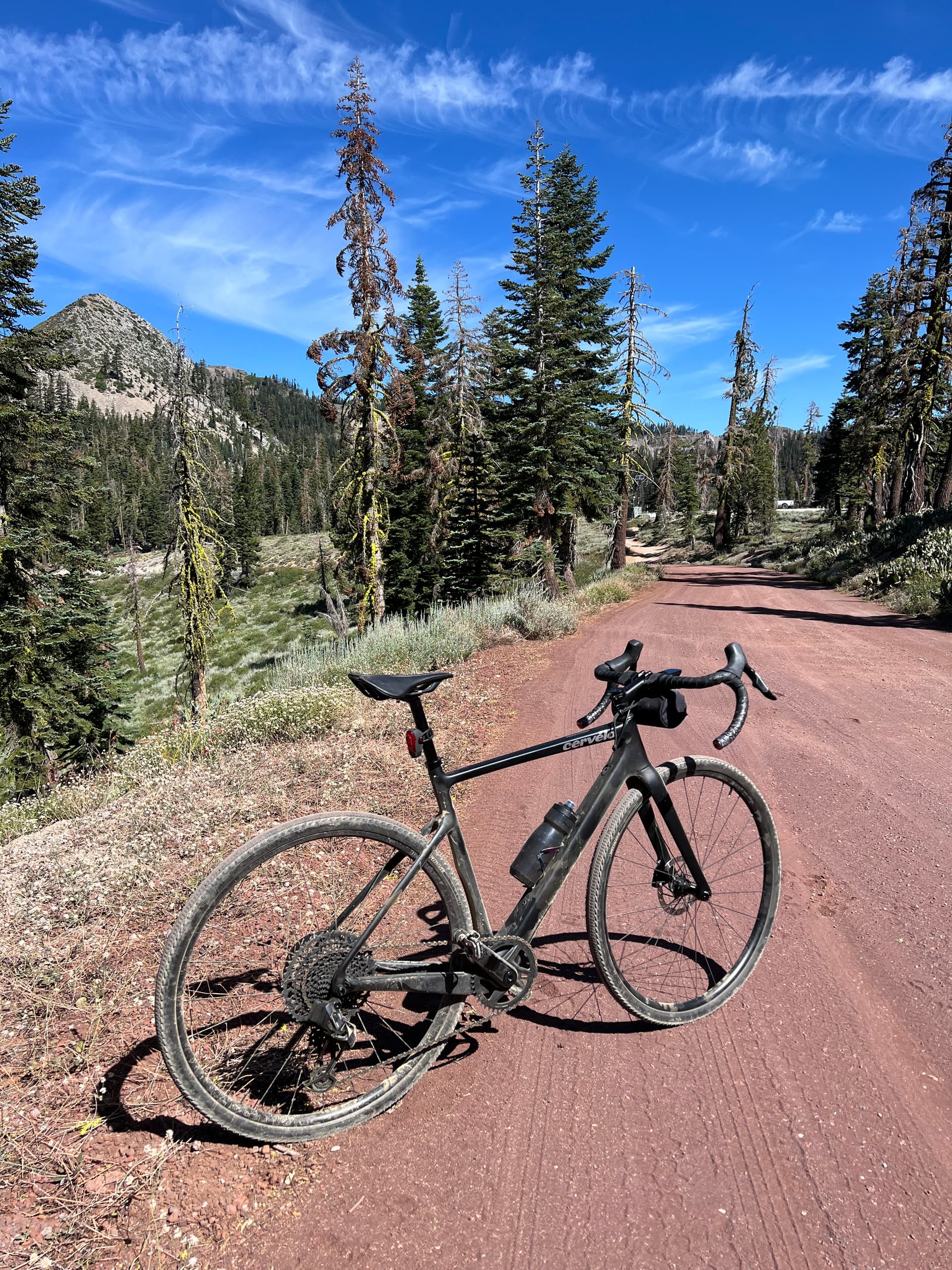 Cervelo Áspero overlooking Lake Tahoe, CA