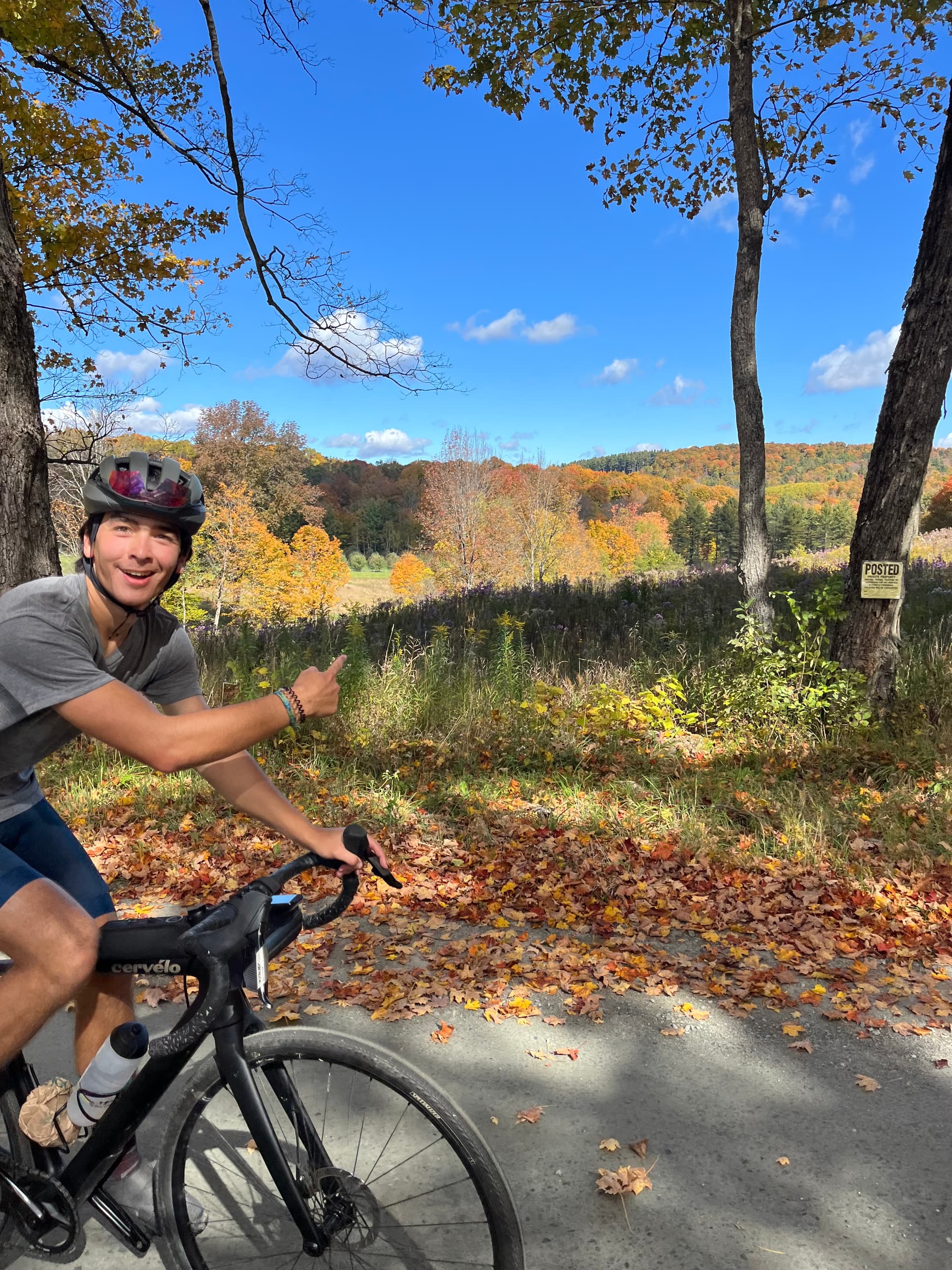 Cervélo Áspero on Vermont gravel roads
